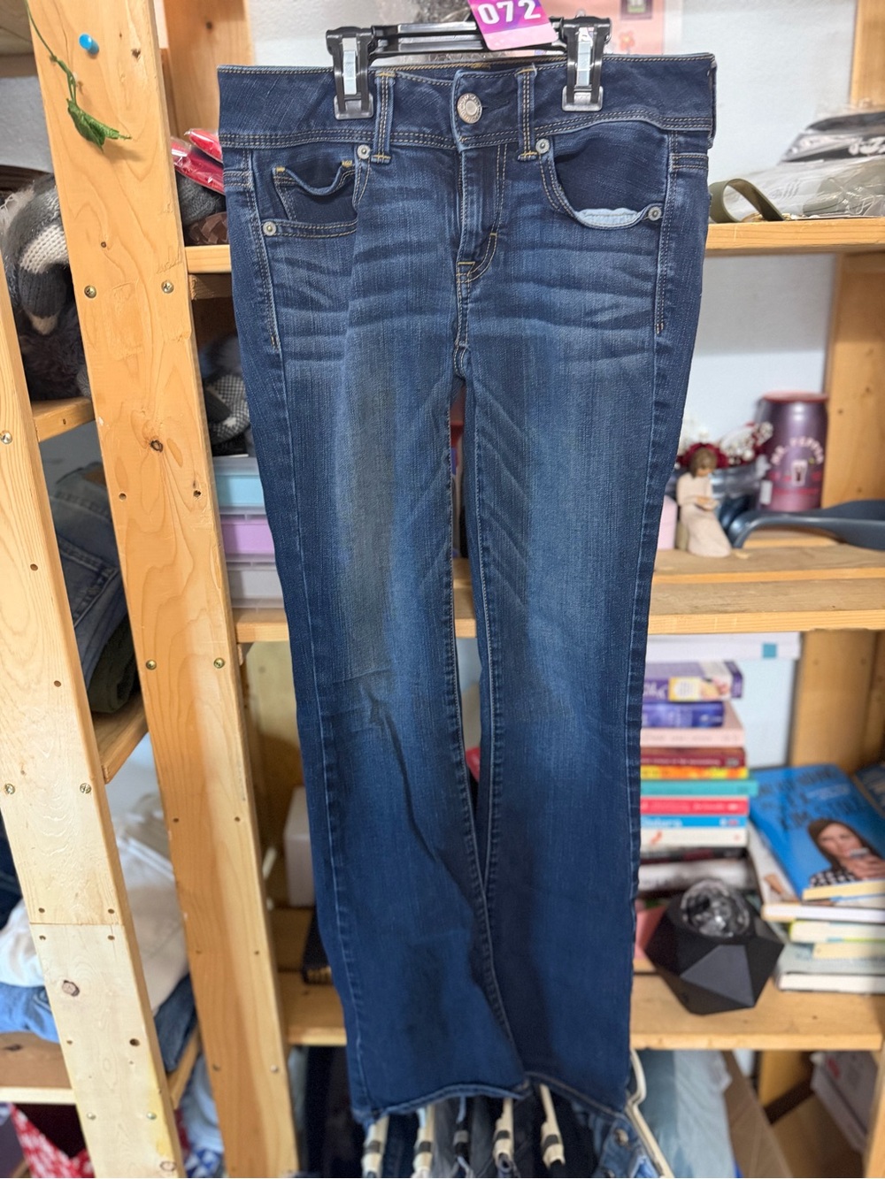 Women’s Dark Low rise Blue Bootcut Jeans